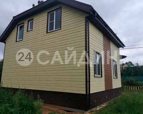 фото дома Docke LUX Брус D6S Яблоня, вставки Миндаль1024-750