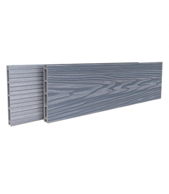 Террасная доска из ДПК Best Decking Comfort 3D Тиснение/Вельвет цвет Серый 